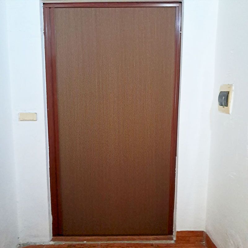 Vách Ngăn Điều Hòa Rèm Tổ Ong Khung Vân Gỗ