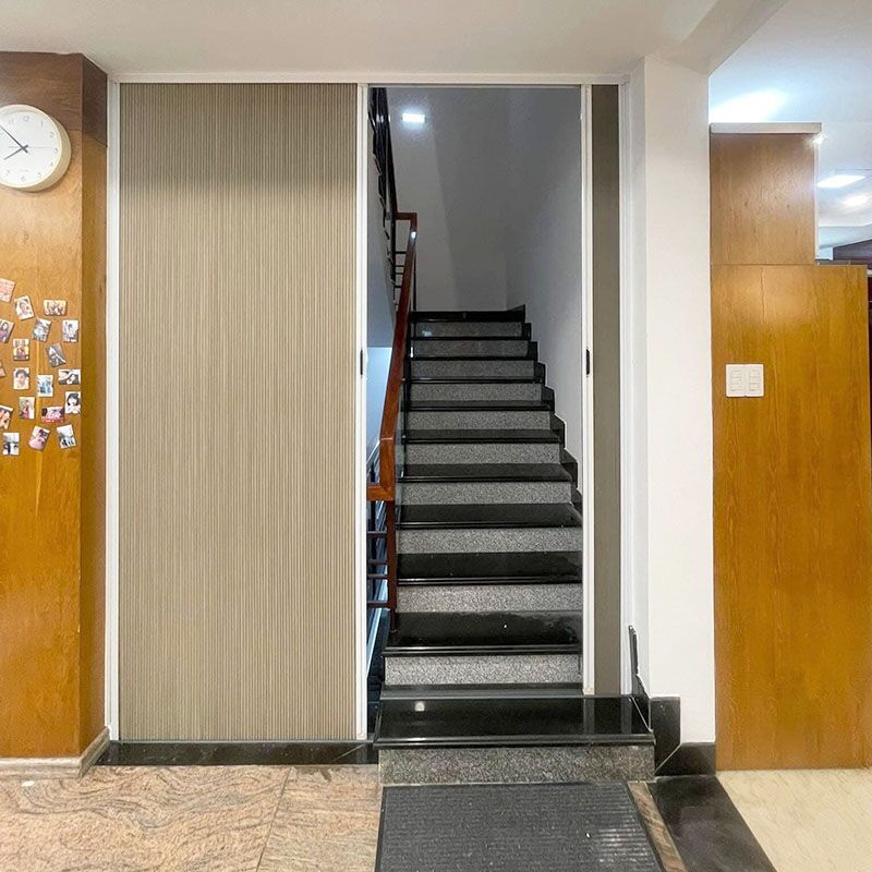 Vách Ngăn Tổ ong Phòng Điều hòa Khung Trắng